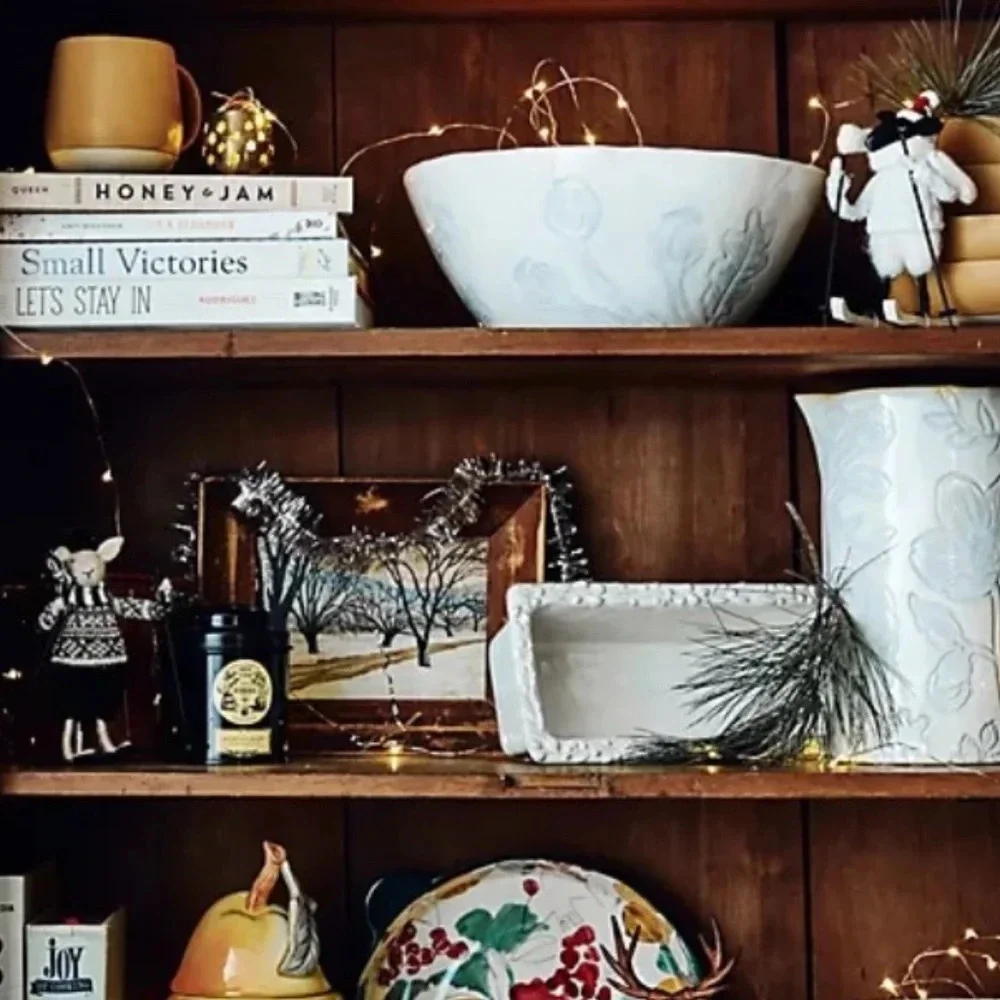 Anthropologie dressed cozy